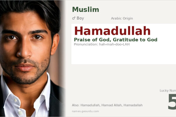 Hamadullah Meaning — Arabic Origin, Boy Name & Islamic Significance (2025)