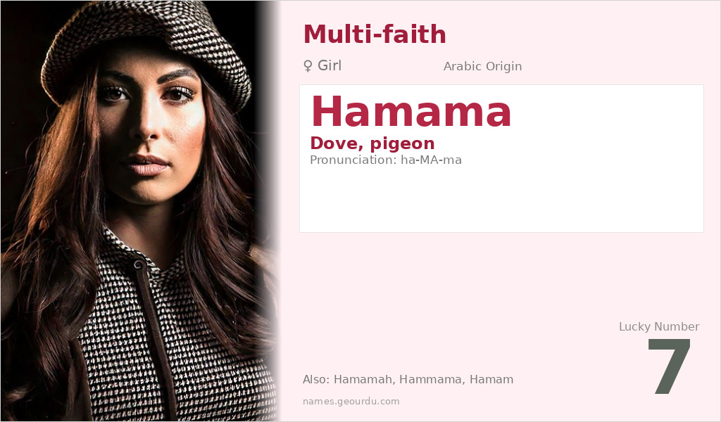 Hamama Name Meaning and Details
