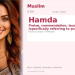 Hamda Name Meaning and Details