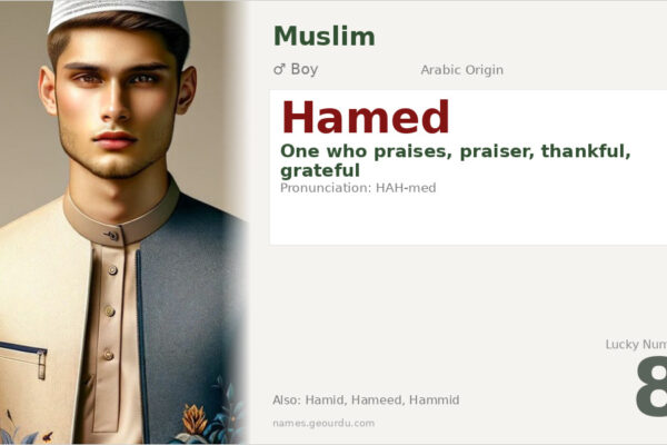 Hamed Name Meaning — Arabic Origin, Boy Name & Details (2025)