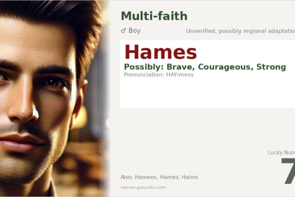 Hames Name Meaning — Origin, Gender & Details (2025)