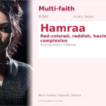 Hamraa Name Meaning and Details