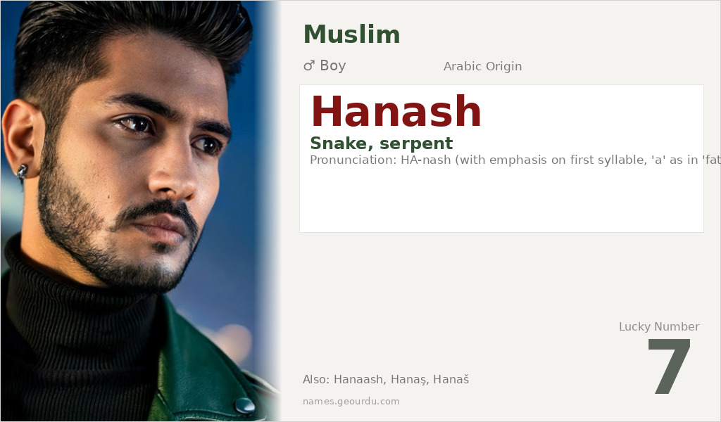 Hanash Name Meaning and Details