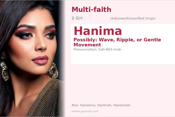 Hanima Name — Meaning, Origin & Gender (2025)