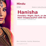 Hanisha Name Meaning and Details