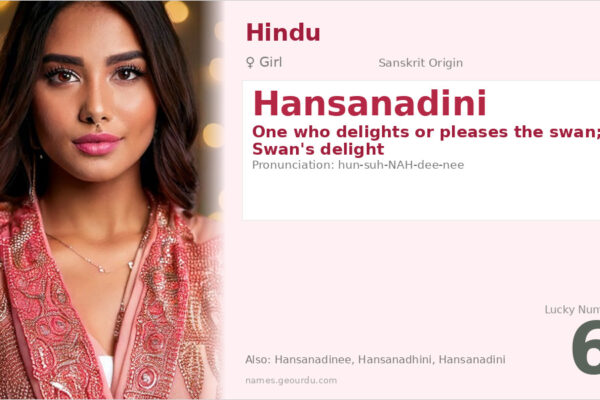Hansanadini Meaning — Sanskrit Origin, Girl Name & Details (2025)