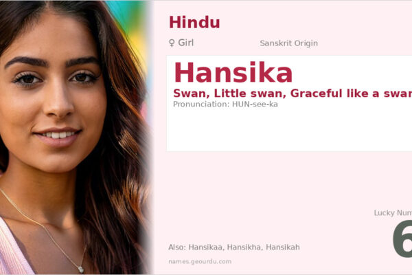 Hansika Name Meaning — Sanskrit Origin, Girl Name & Details (2025)