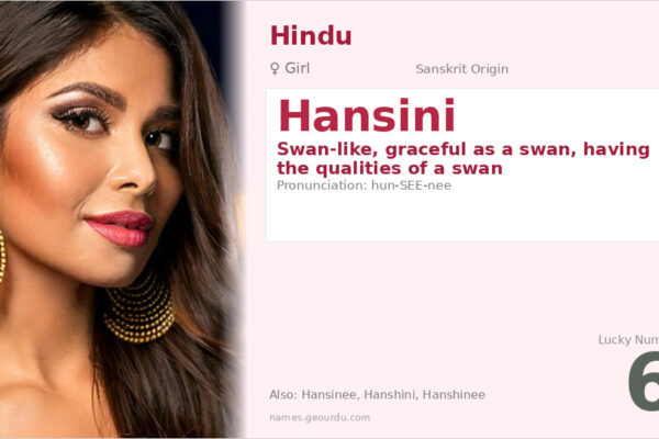 Hansini Name Meaning — Sanskrit Origin, Girl Name & Details (2025)