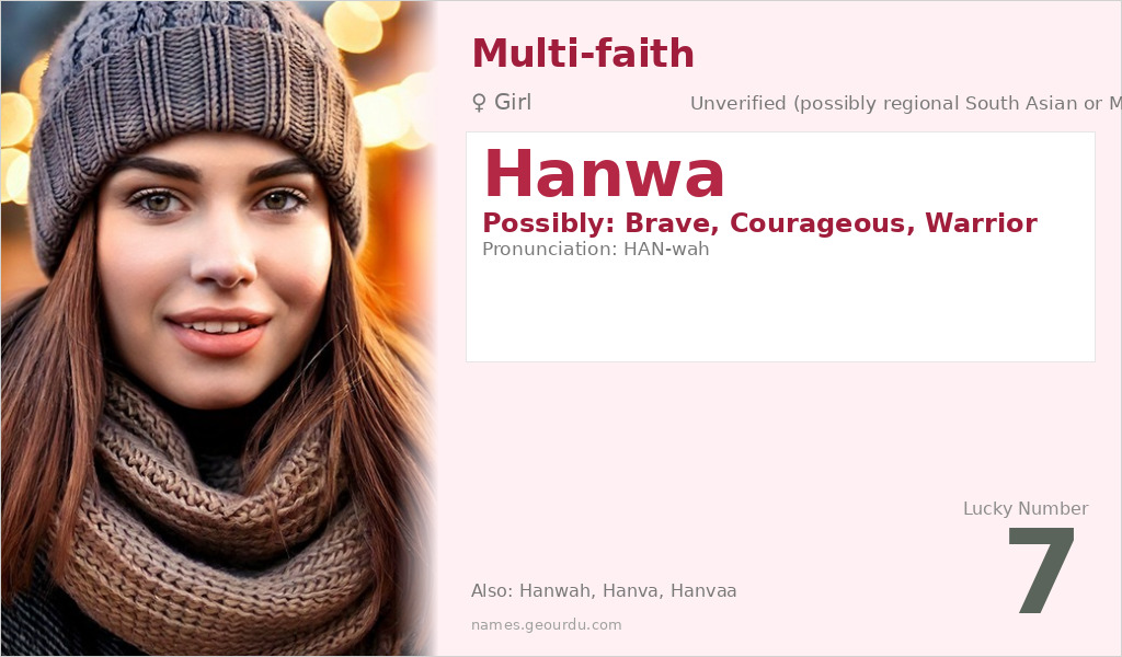 Hanwa Name Meaning and Details