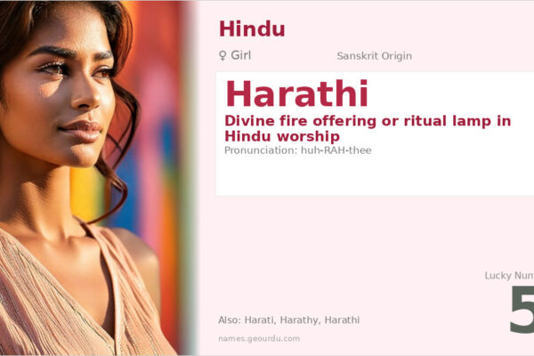Harathi Name Meaning — Hindu Ritual Origin & Details (2025)