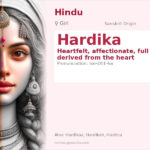 Hardika Name Meaning and Details