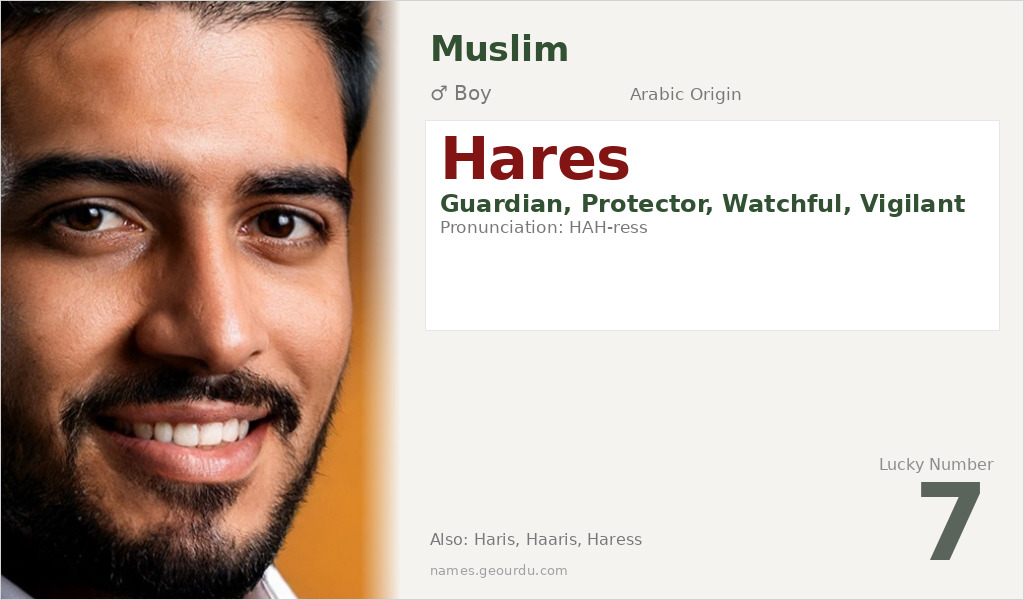 Hares Name Meaning and Details