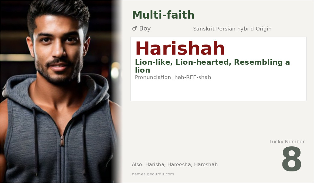 Harishah Name Meaning and Details