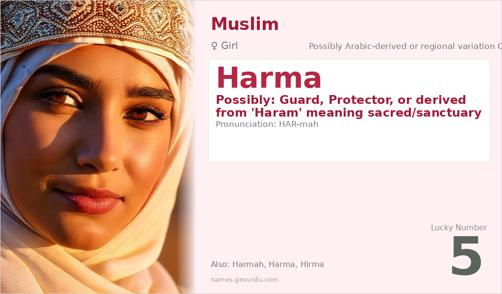Harma Name Meaning and Details