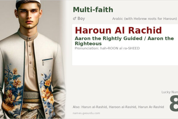 Haroun Al Rachid Meaning — Arabic Origin, Boy Name & History (2025)