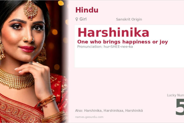 Harshinika Meaning — Sanskrit Origin, Girl Name & Details (2025)