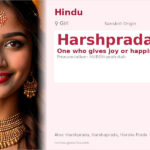 Harshprada Name Meaning and Details