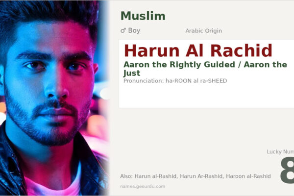 Harun Al Rachid Meaning — Arabic Origin, Boy Name & History (2025)