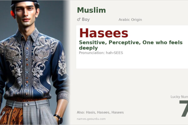 Hasees Name Meaning — Arabic Origin, Boy Name & Details (2025)