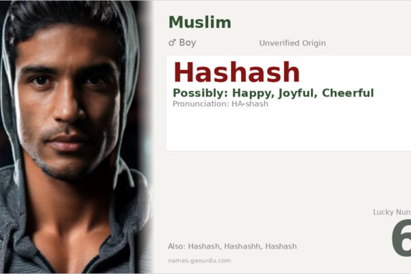 Hashash Name Meaning — Origin, Gender & Details (2025)