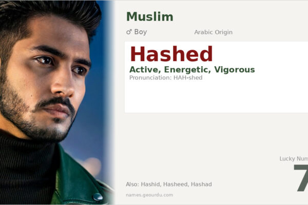 Hashed Name Meaning — Arabic Origin, Boy Name & Details (2025)
