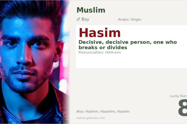 Hasim Name Meaning — Arabic Origin, Boy Name & Historical Significance (2025)