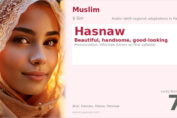 Hasnaw Name Meaning — Origin, Gender & Details (2025)