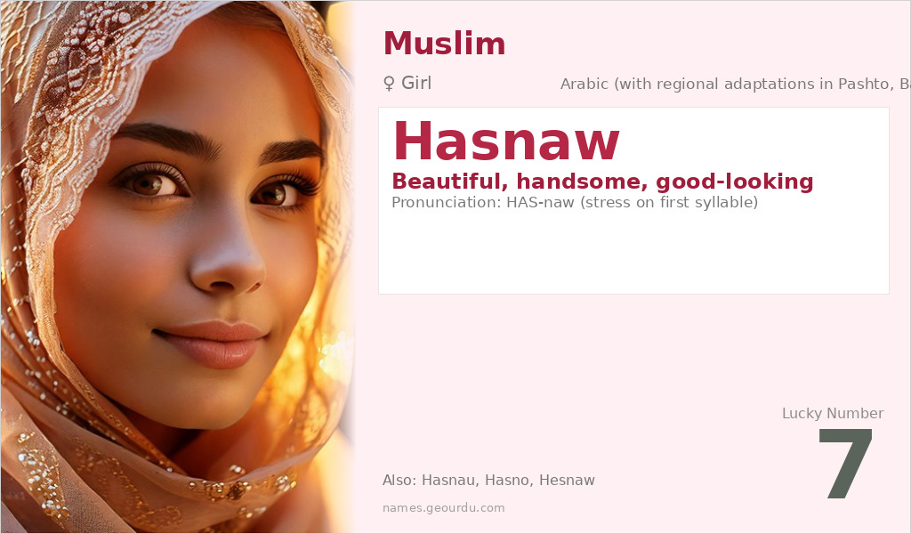 Hasnaw Name Meaning and Details