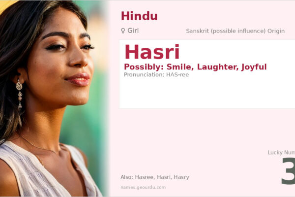 Hasri Name Meaning — Origin, Gender & Details (2025)