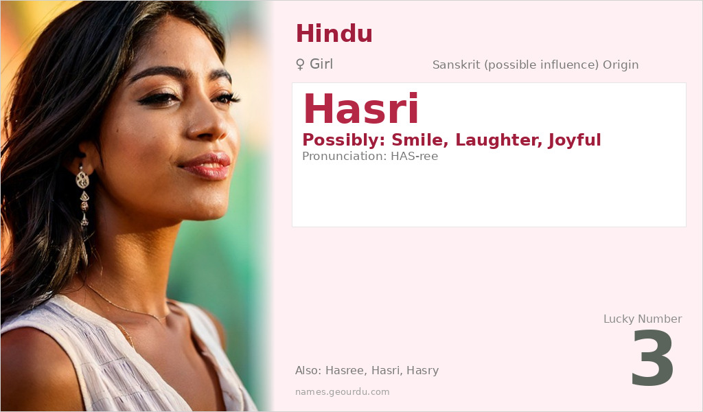 Hasri Name Meaning and Details