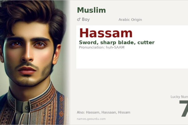 Hassam Name Meaning — Arabic Origin, Boy Name & Details (2025)