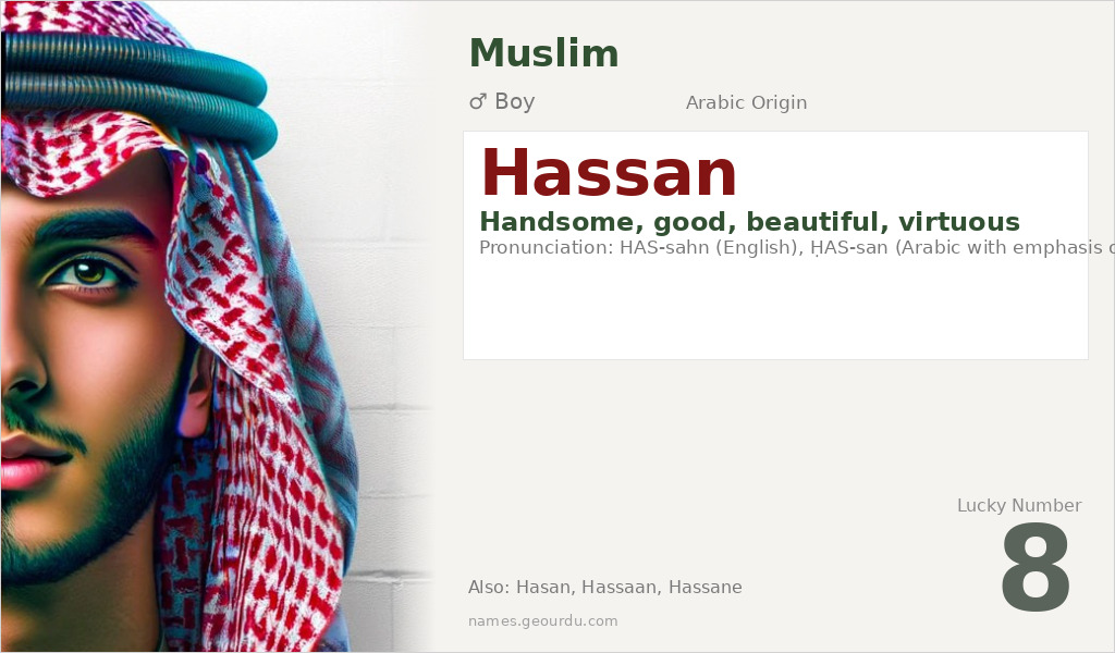 Hassan Name Meaning and Details