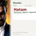 Hatam Name Meaning and Details
