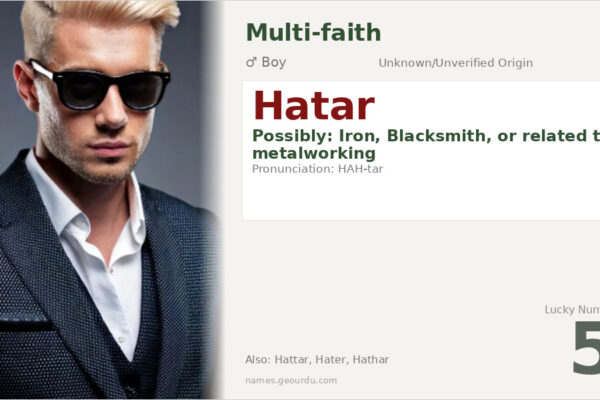 Hatar Name Meaning — Origin, Gender & Details (2025)