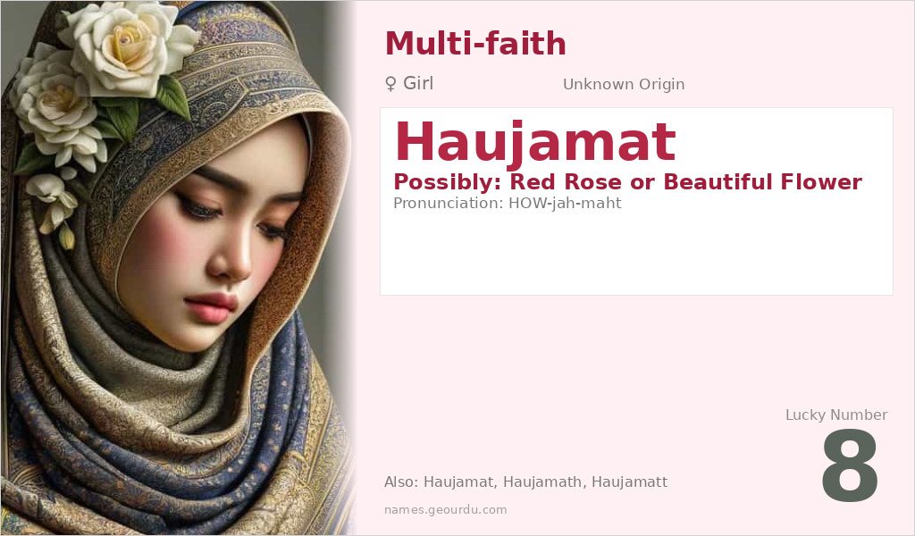Haujamat Name Meaning and Details