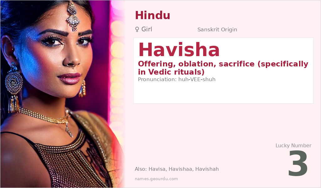Havisha Name Meaning and Details