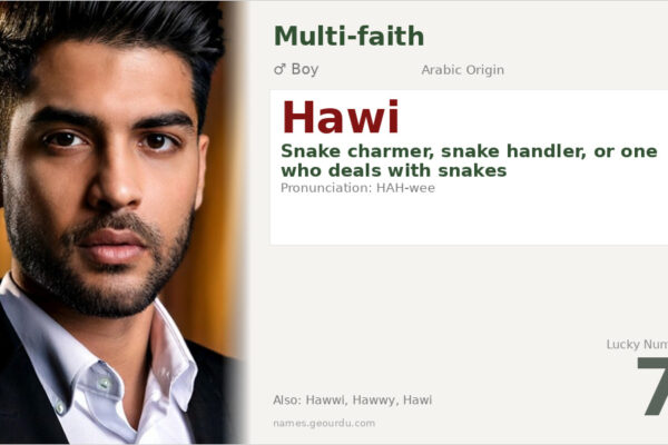 Hawi Name Meaning — Arabic Origin, Boy Name & Snake Charmer (2025)
