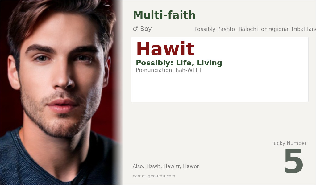 Hawit Name Meaning and Details