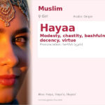 Hayaa Name Meaning and Details