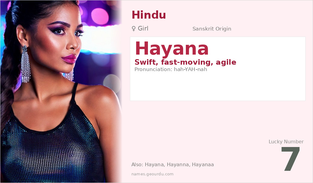 Hayana Name Meaning and Details