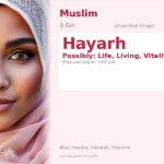 Hayarh Name Meaning and Details
