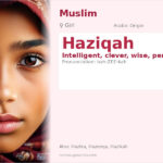 Haziqah Name Meaning and Details