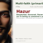 Hazur Name Meaning and Details