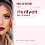 Hediyeh Name Meaning and Details