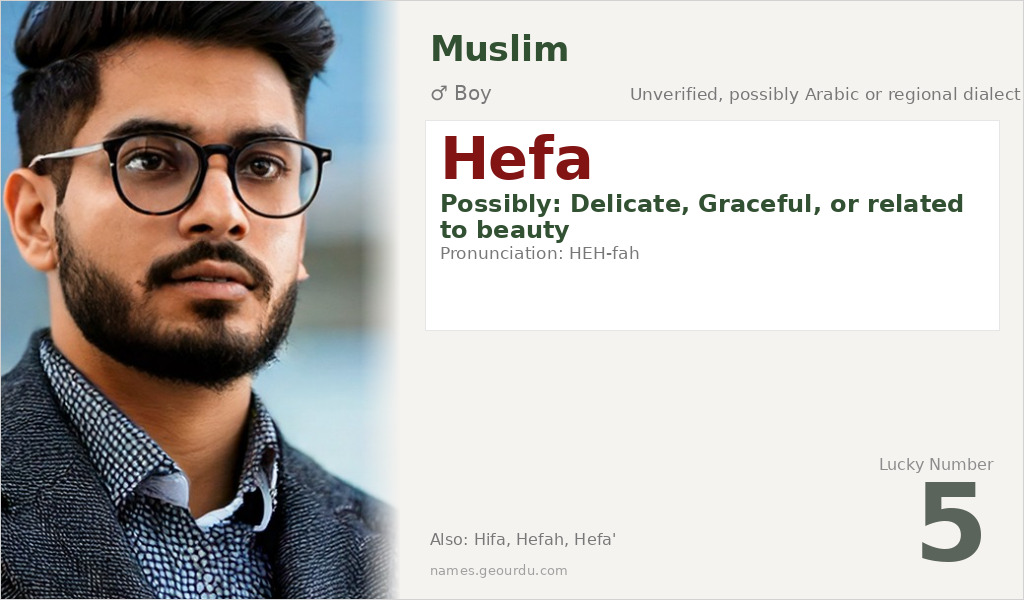 Hefa Name Meaning and Details