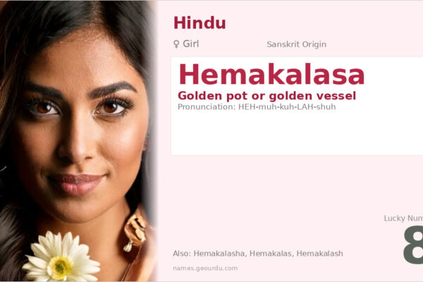 Hemakalasa Meaning — Sanskrit Origin, Girl Name & Details (2025)