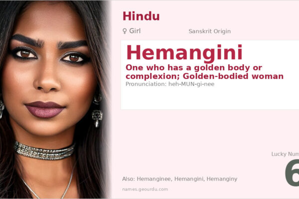 Hemangini Meaning — Sanskrit Origin, Girl Name & Details (2025)