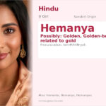 Hemanya Name Meaning and Details