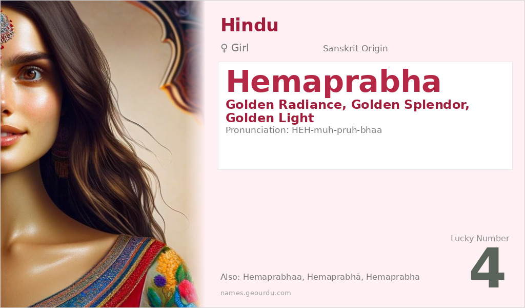 Hemaprabha Name Meaning and Details