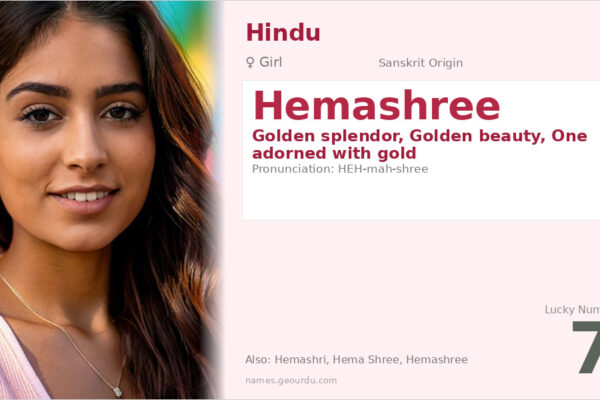 Hemashree Name Meaning — Sanskrit Origin, Girl Name & Details (2025)